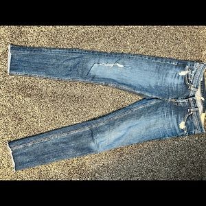 Rag & Bone skinny ripped jeans